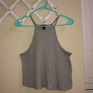 A heather gray tank 🌫